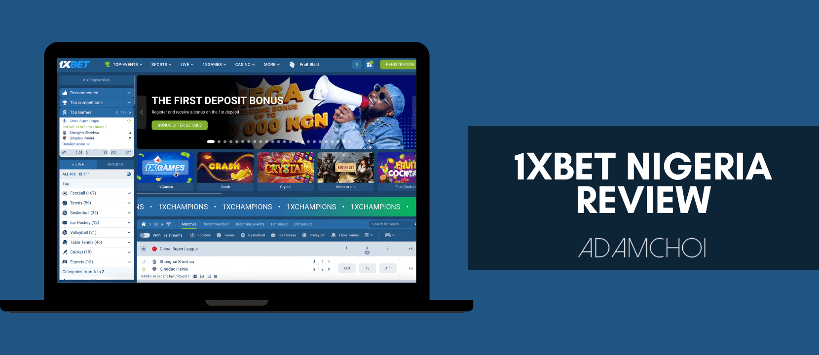 1xBet Nigeria Review